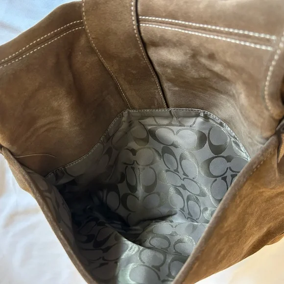 Coach Suede Soho Bag - Picture 9 of 13